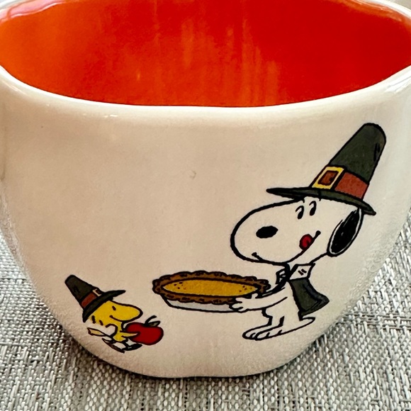 Rae Dunn Peanuts Snoopy Thanksgiving Pilgrim Measuring Cups 4 Designs NEW! - Picture 9 of 13